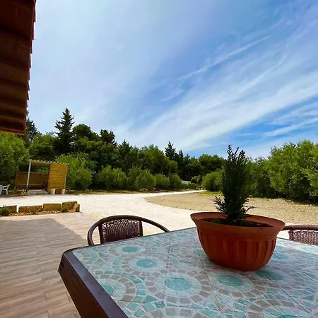 Overlooking Hill New Tipical Sicilian House In Rustic Style With Private Garden And Parking Villa